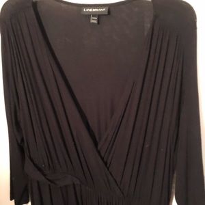 Lane Bryant 14/16 Faux Wrap Dress  Asymmetrical